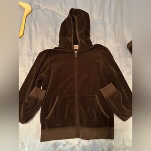 Juicy couture authentic velour track suit hoodie and pants